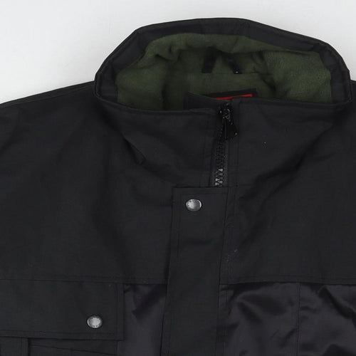 BodyWorks Mens Black Jacket Size XL Zip
