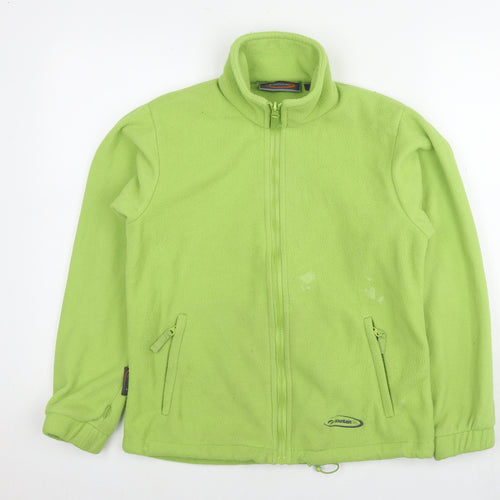 Mountain Life Womens Green Jacket Size 8 Zip