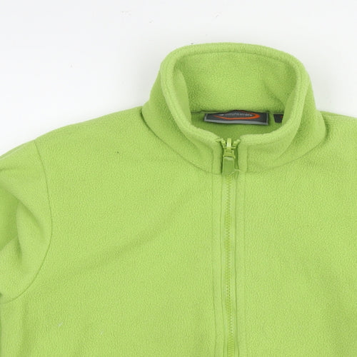 Mountain Life Womens Green Jacket Size 8 Zip
