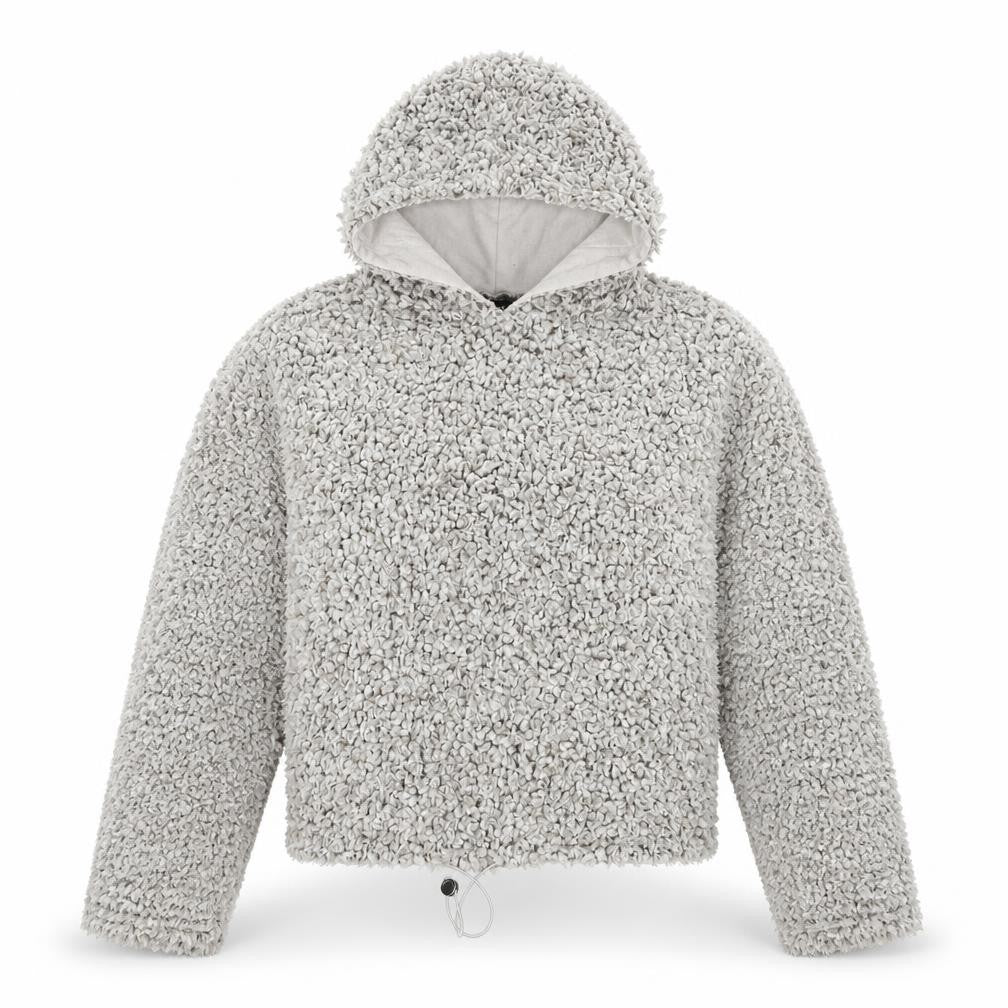 New Look Womens Grey Polyester Pullover Hoodie Size M Pullover