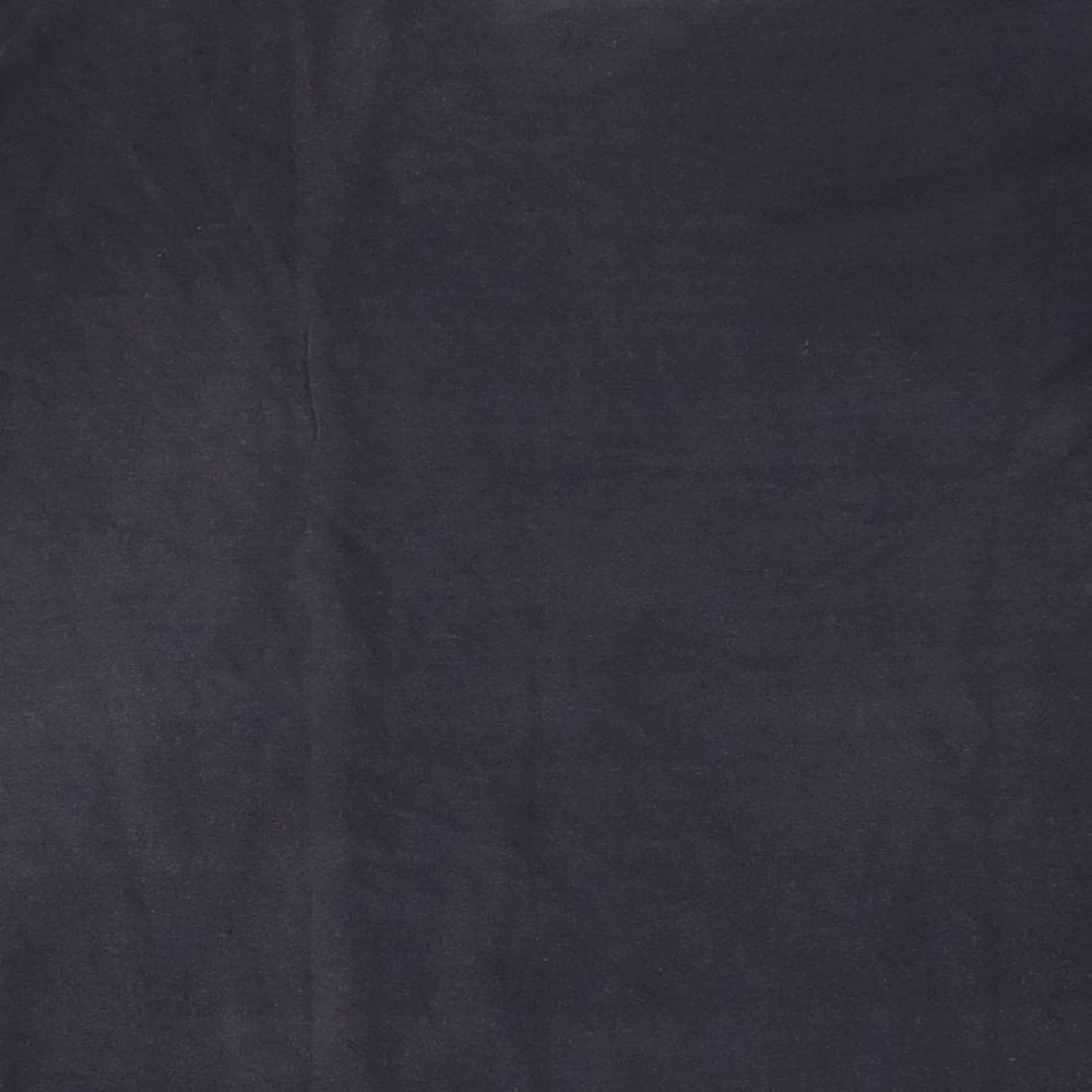 Iron Fist Mens Grey Cotton T-Shirt Size XL Round Neck - Woman