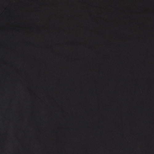 adidas Mens Black Cotton T-Shirt Size XL Round Neck