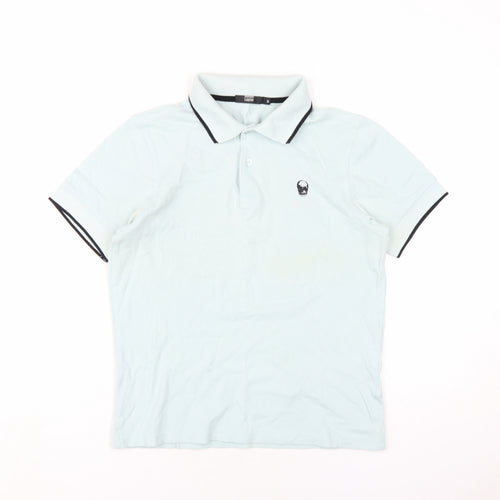 Markus Lupfer Boys Green Cotton Basic Polo Size S Collared Button