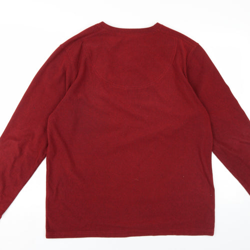 Rohan Mens Red Polyester Pullover Sweatshirt Size M