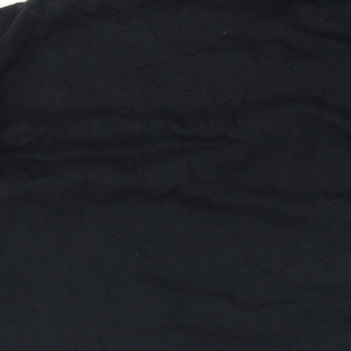 Disney Mens Black Cotton T-Shirt Size 3XL Round Neck - Snow White Grumpy