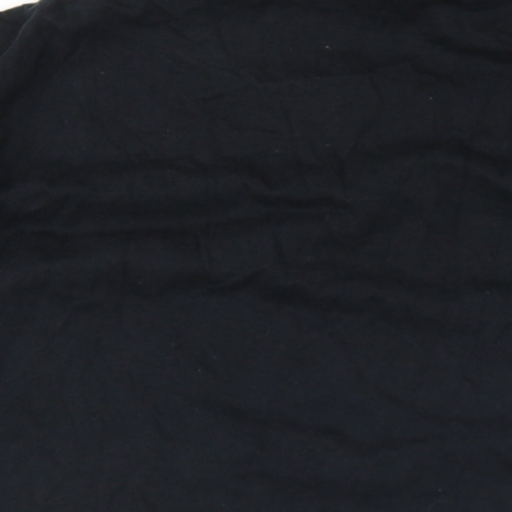 Disney Mens Black Cotton T-Shirt Size 3XL Round Neck - Snow White Grumpy