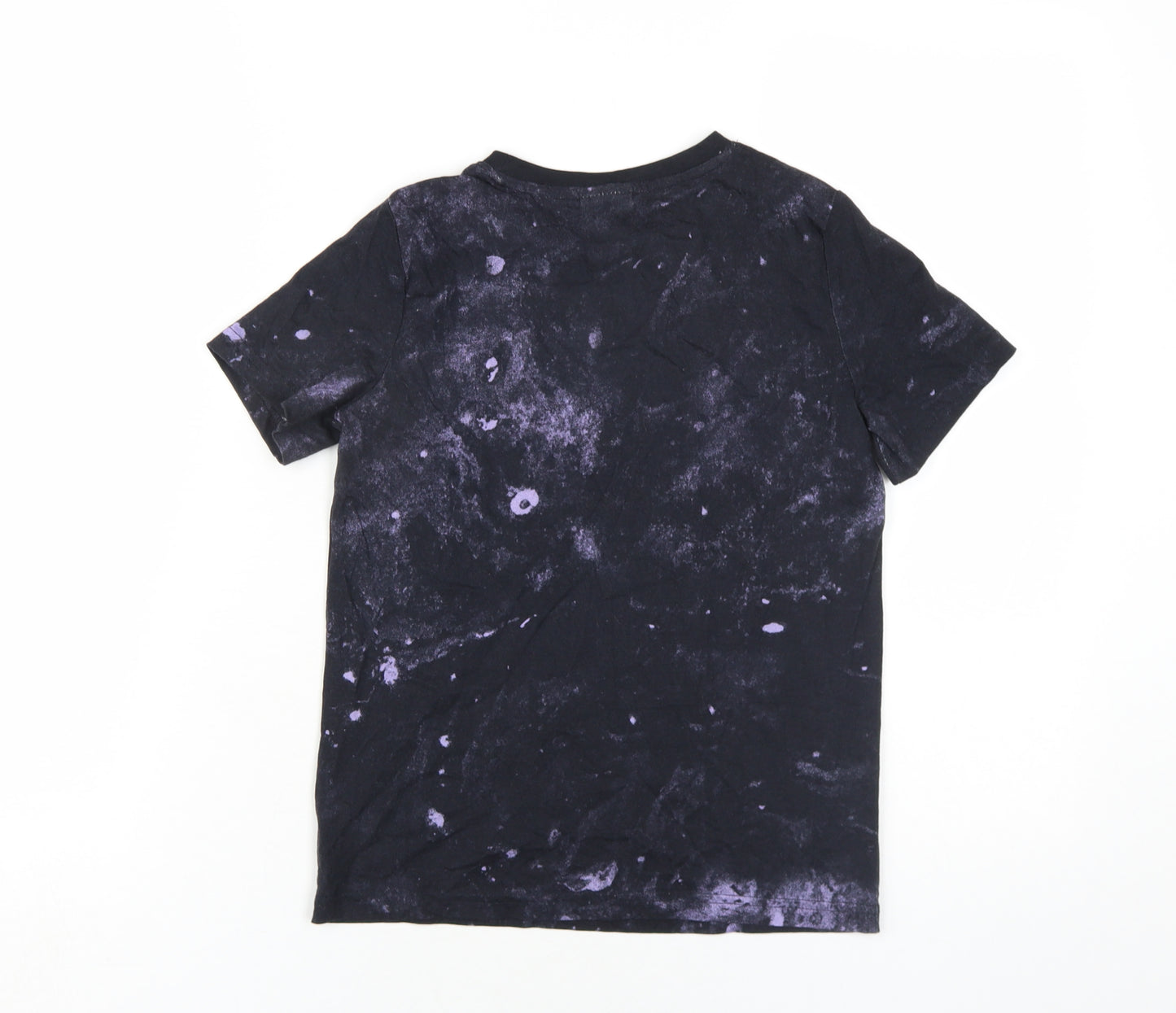 Star Wars Boys Black Cotton Basic T-Shirt Size 9 Years Round Neck Pullover - Baby Yoda