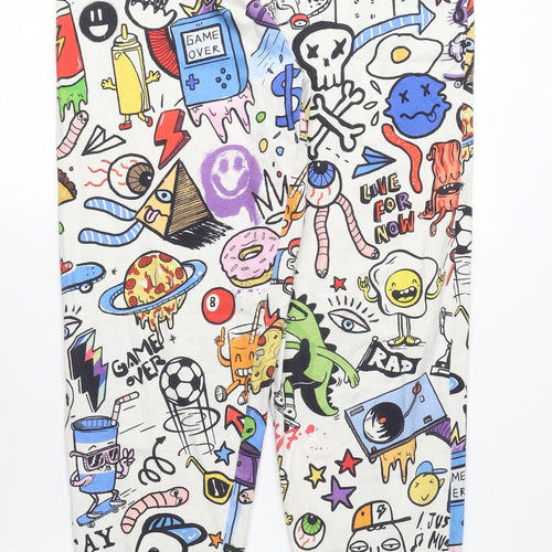 NEXT Boys Multicoloured Geometric Cotton Pyjama Pants Size 16 Years - Cartoon design, Pyjama Pants