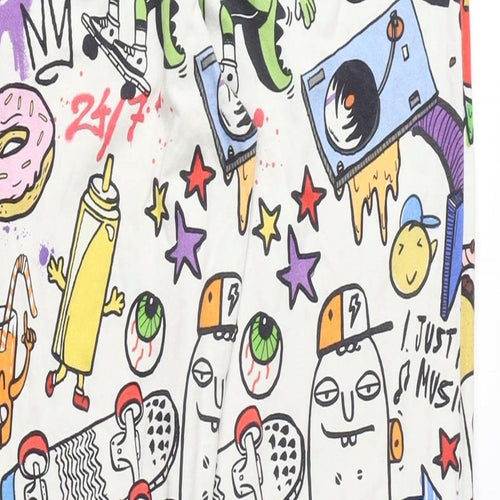 NEXT Boys Multicoloured Geometric Cotton Pyjama Pants Size 16 Years - Cartoon design, Pyjama Pants