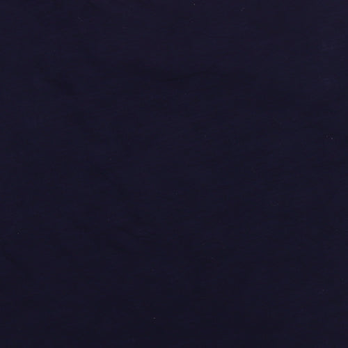 Gap Womens Blue Cotton Basic T-Shirt Size M Round Neck