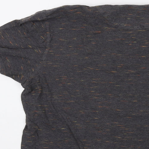 Ted Baker Womens Grey Cotton Basic T-Shirt Size 12 Crew Neck