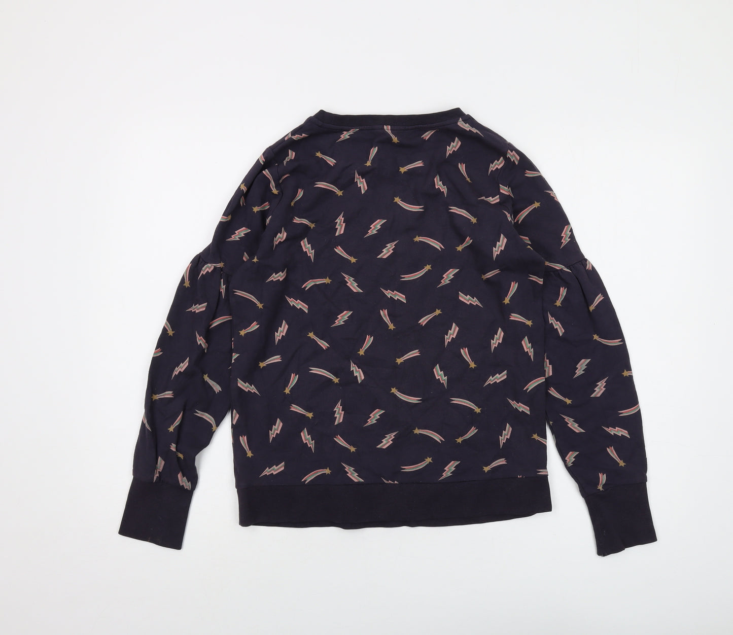 Boden Womens Grey Geometric Viscose Pullover Sweatshirt Size S Pullover