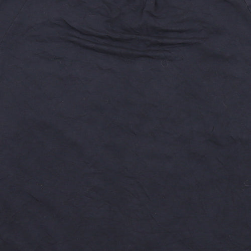 MALVIN Womens Grey Viscose Basic T-Shirt Size M Round Neck