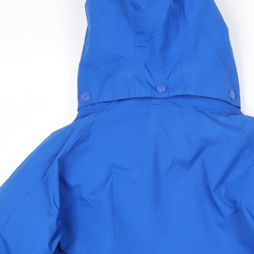 Trespass Boys Blue Jacket Coat Size 7-8 Years Zip