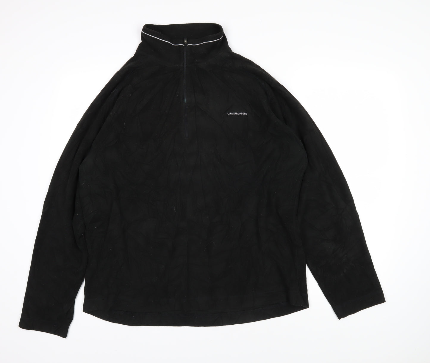 Craighoppers Mens Black Polyester Pullover Sweatshirt Size XL