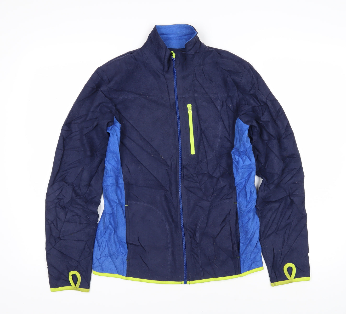 Mountain Warehouse Boys Blue Colourblock Jacket Size 13 Years Zip