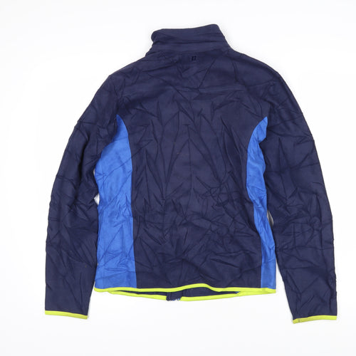 Mountain Warehouse Boys Blue Colourblock Jacket Size 13 Years Zip