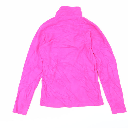 Gelert Girls Pink 100% Polyester Pullover Sweatshirt Size 13 Years Zip