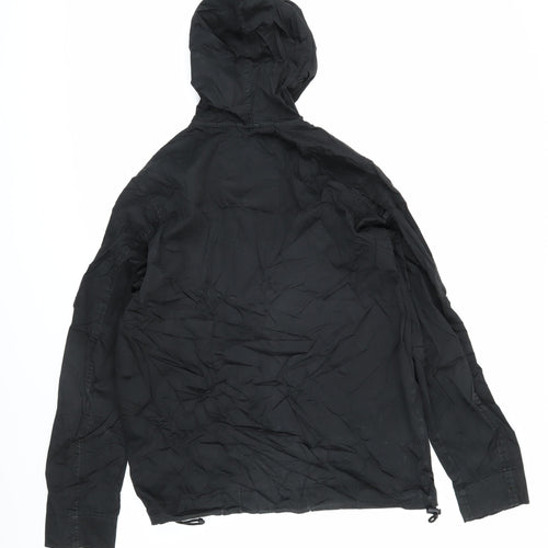MCR Mens Black Jacket Coat Size S Zip