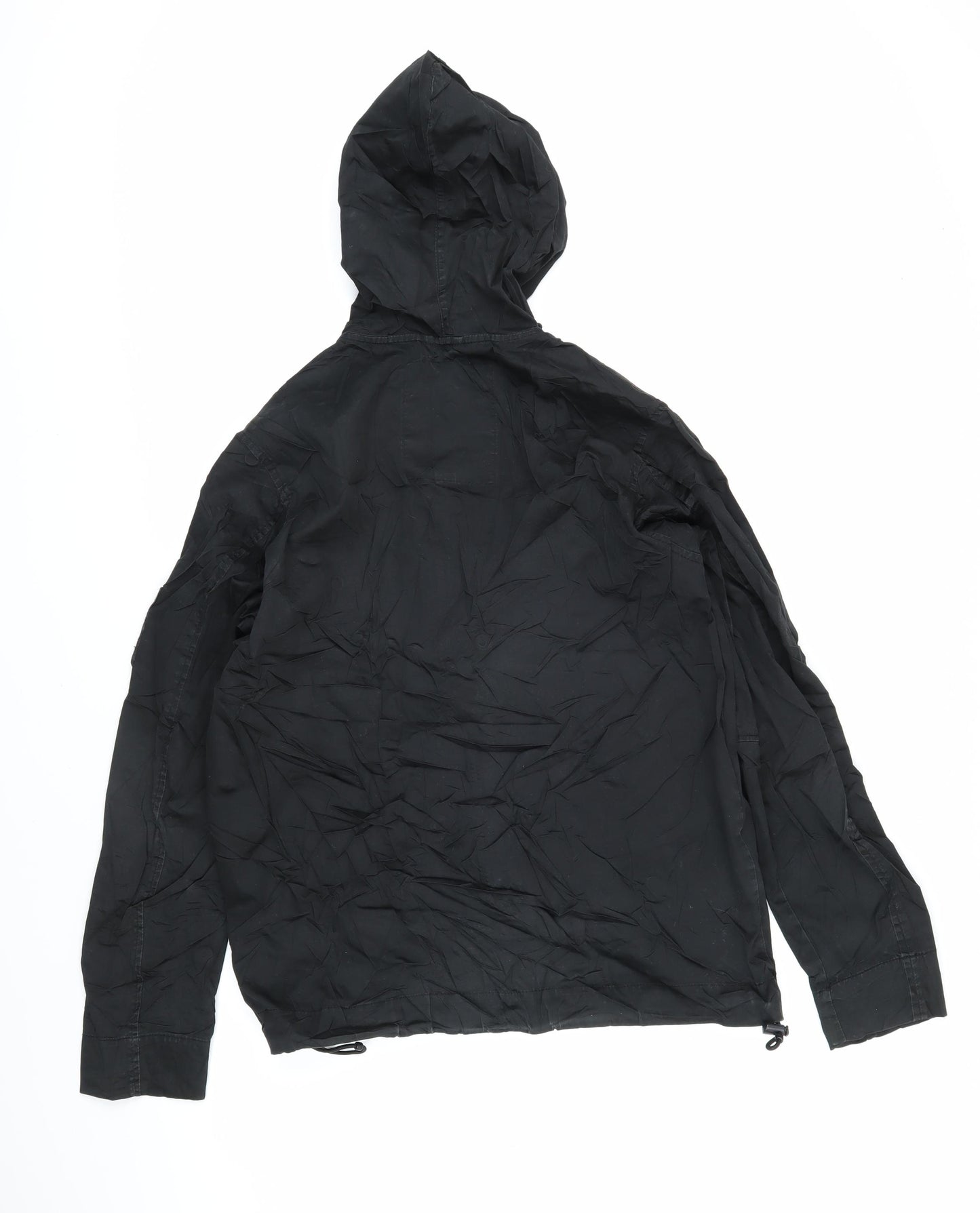 MCR Mens Black Jacket Coat Size S Zip