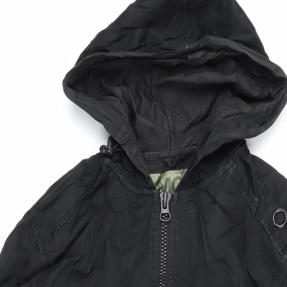 MCR Mens Black Jacket Coat Size S Zip