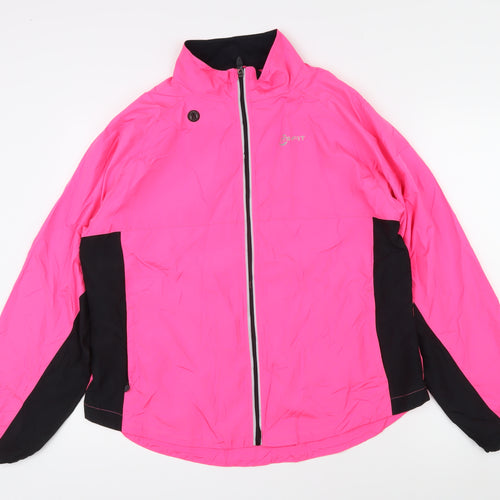 mi fit Womens Pink Jacket Size 18 Zip