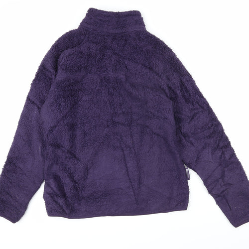 Mountain Warehouse Womens Purple Jacket Size 12 Zip