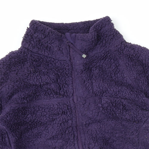 Mountain Warehouse Womens Purple Jacket Size 12 Zip