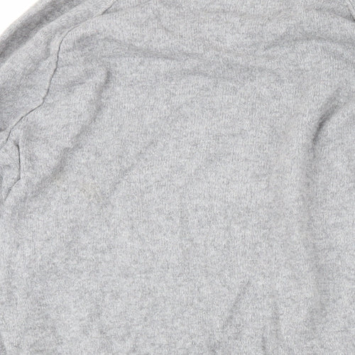 Gap Womens Grey Round Neck Wool Pullover Jumper Size M