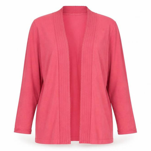 CC Womens Pink V-Neck Viscose Cardigan Jumper Size S