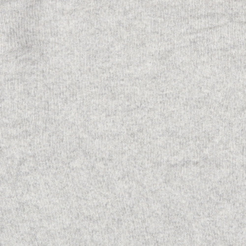 Marks and Spencer Womens Grey Crew Neck Acrylic Pullover Jumper Size L