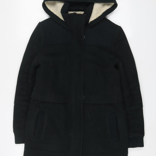 Topshop Womens Green Jacket Coat Size 8 Zip