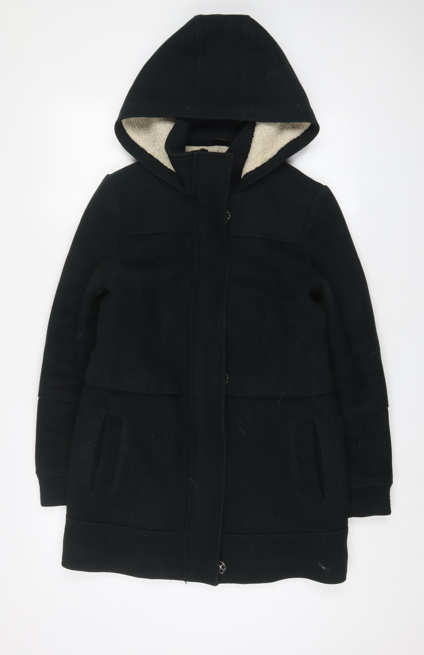 Topshop Womens Green Jacket Coat Size 8 Zip