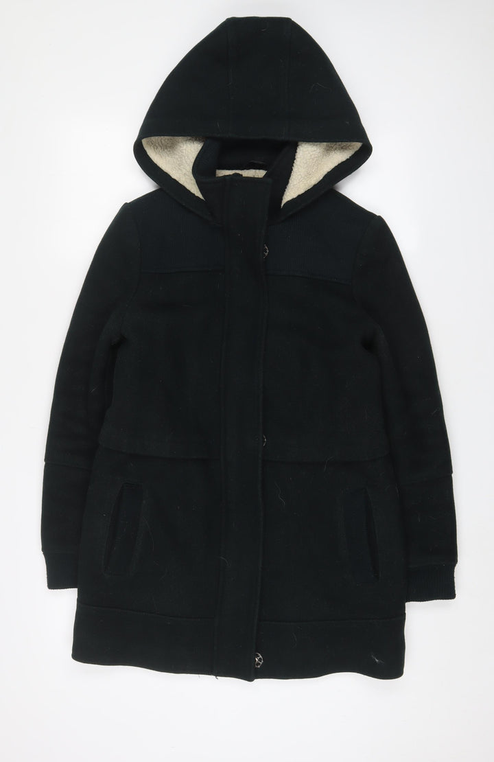 Topshop Womens Green Jacket Coat Size 8 Zip
