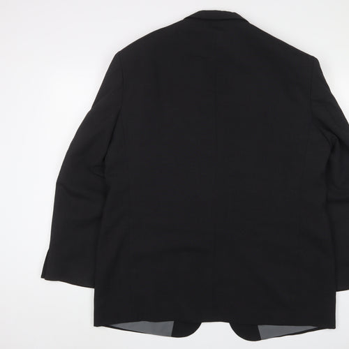 Marks and Spencer Mens Grey Polyester Jacket Suit Jacket Size 44 Regular