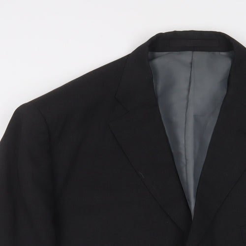 Marks and Spencer Mens Grey Polyester Jacket Suit Jacket Size 44 Regular