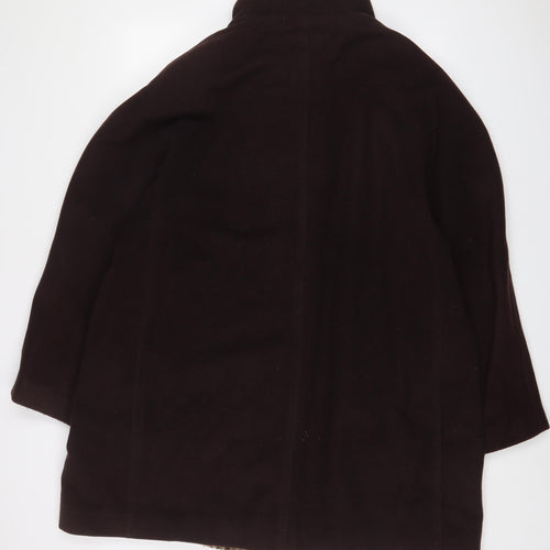 Windsmoor Womens Brown Jacket Coat Size 20 Button