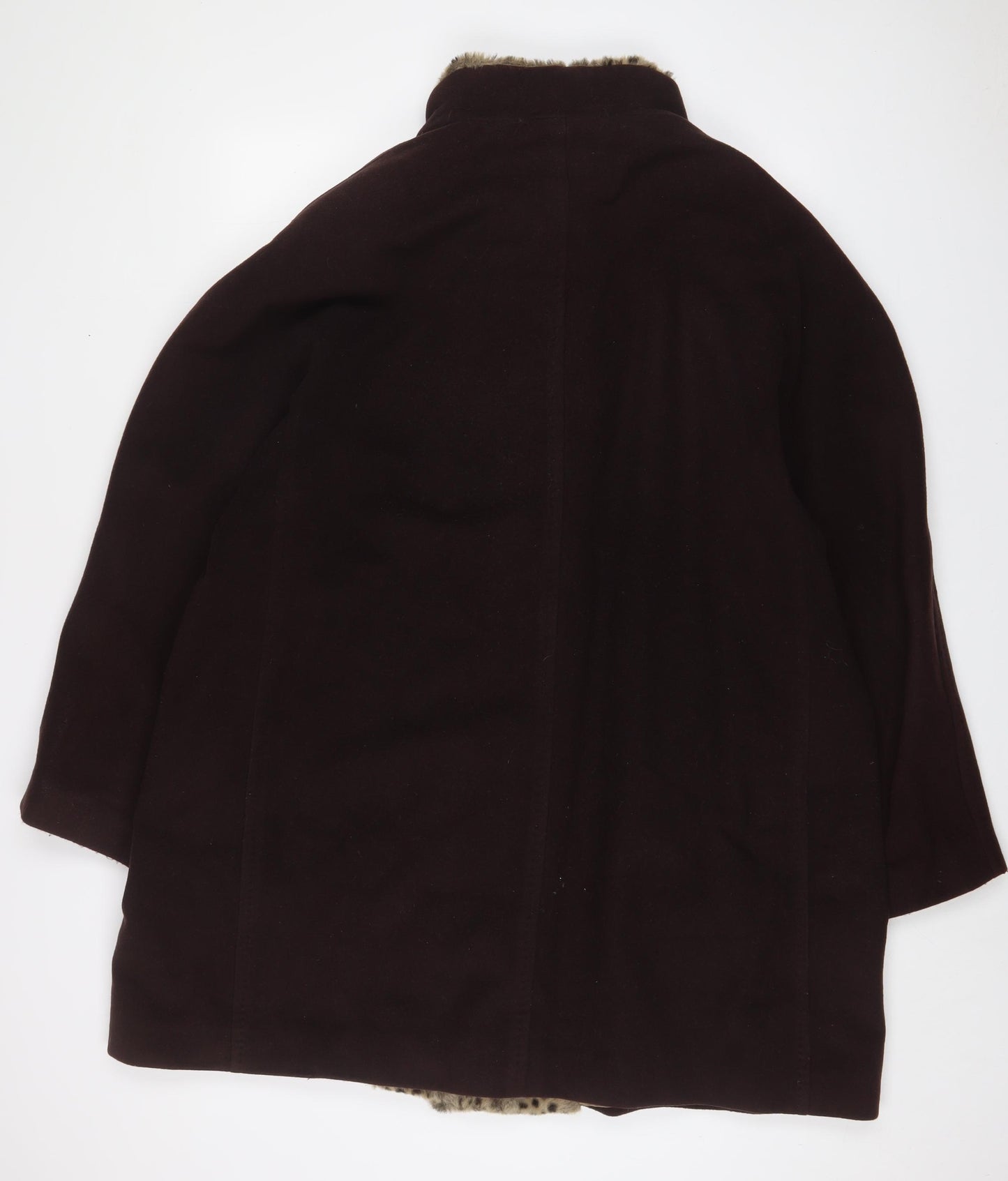 Windsmoor Womens Brown Jacket Coat Size 20 Button