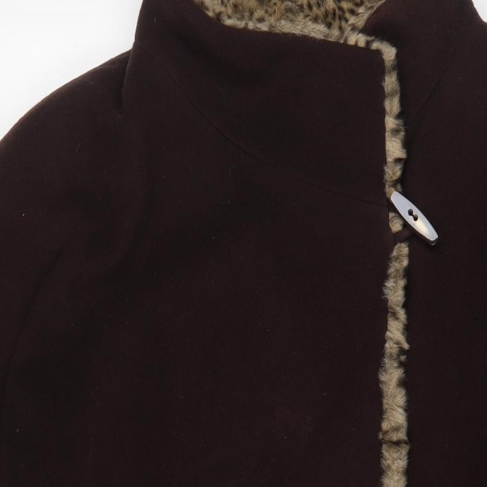 Windsmoor Womens Brown Jacket Coat Size 20 Button