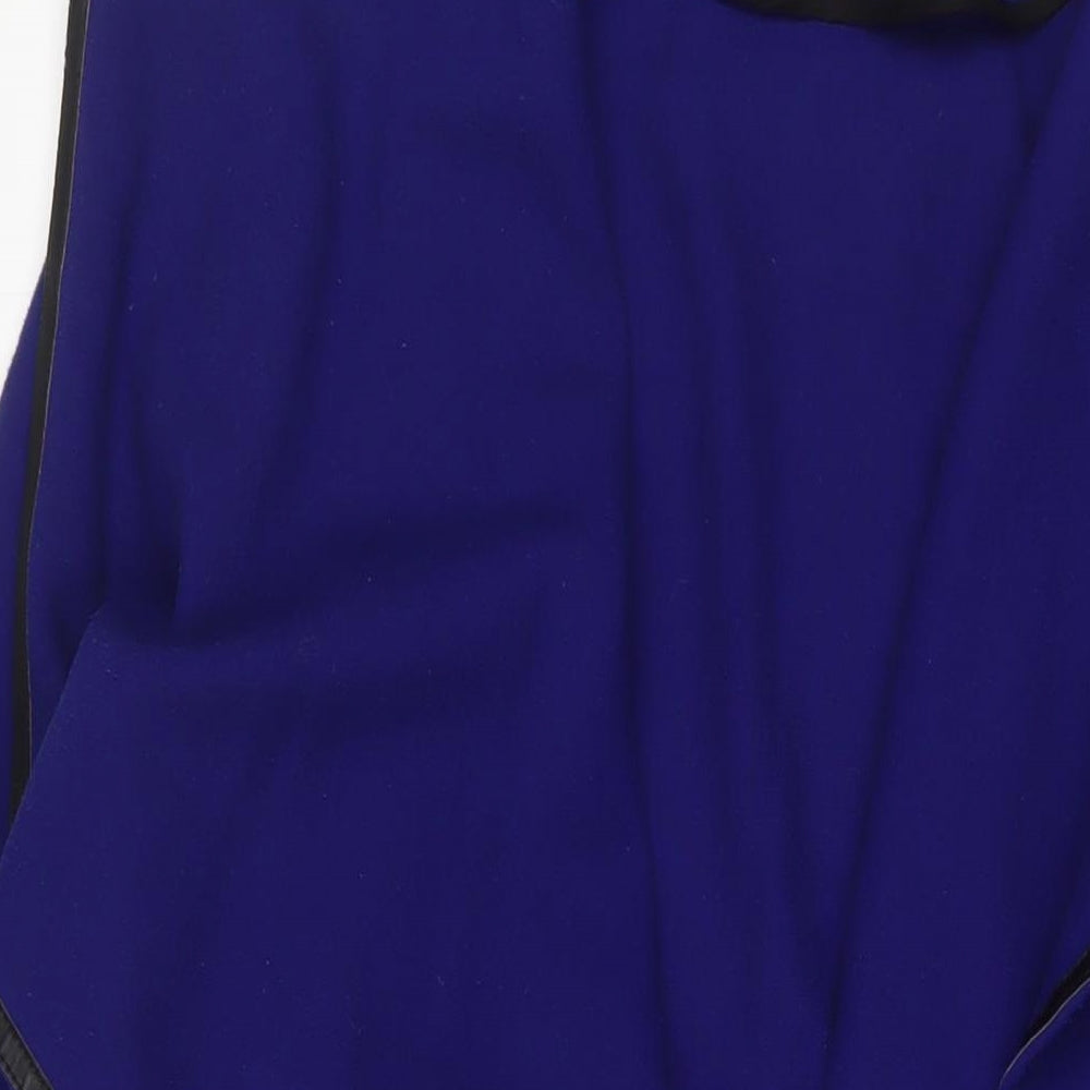 Oasis Womens Blue Jacket Size L Tie