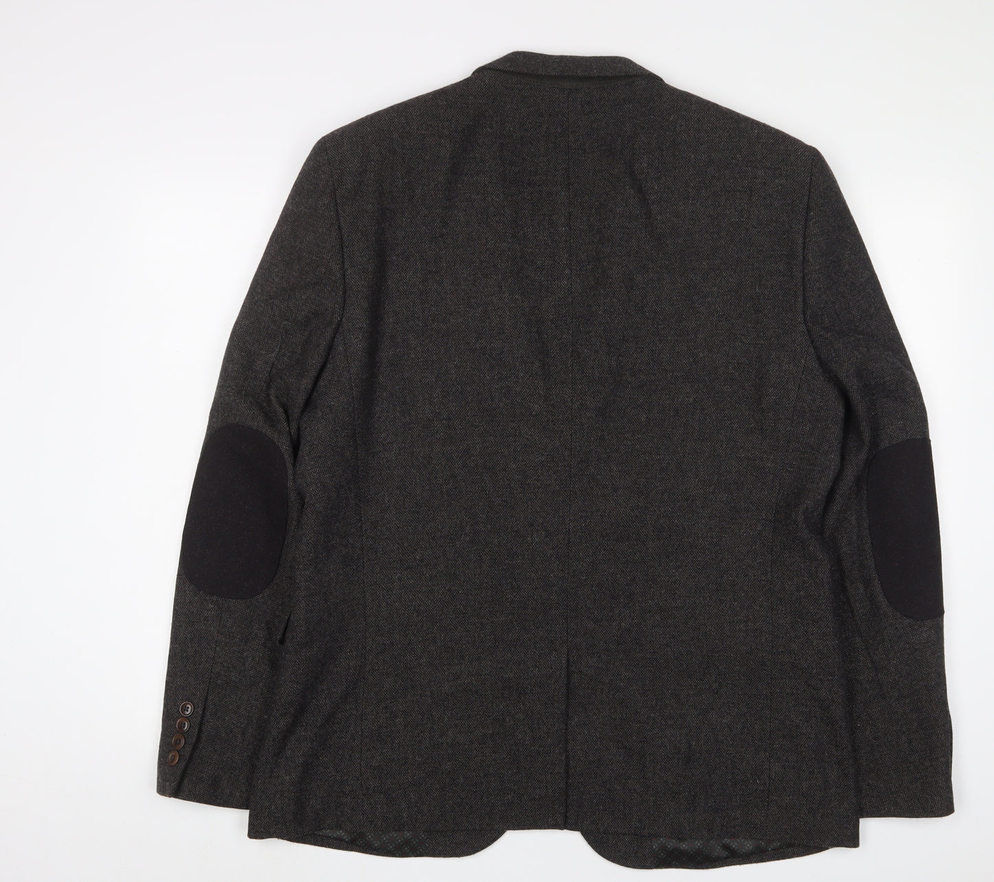 NEXT Mens Brown Wool Jacket Suit Jacket Size 44 Regular