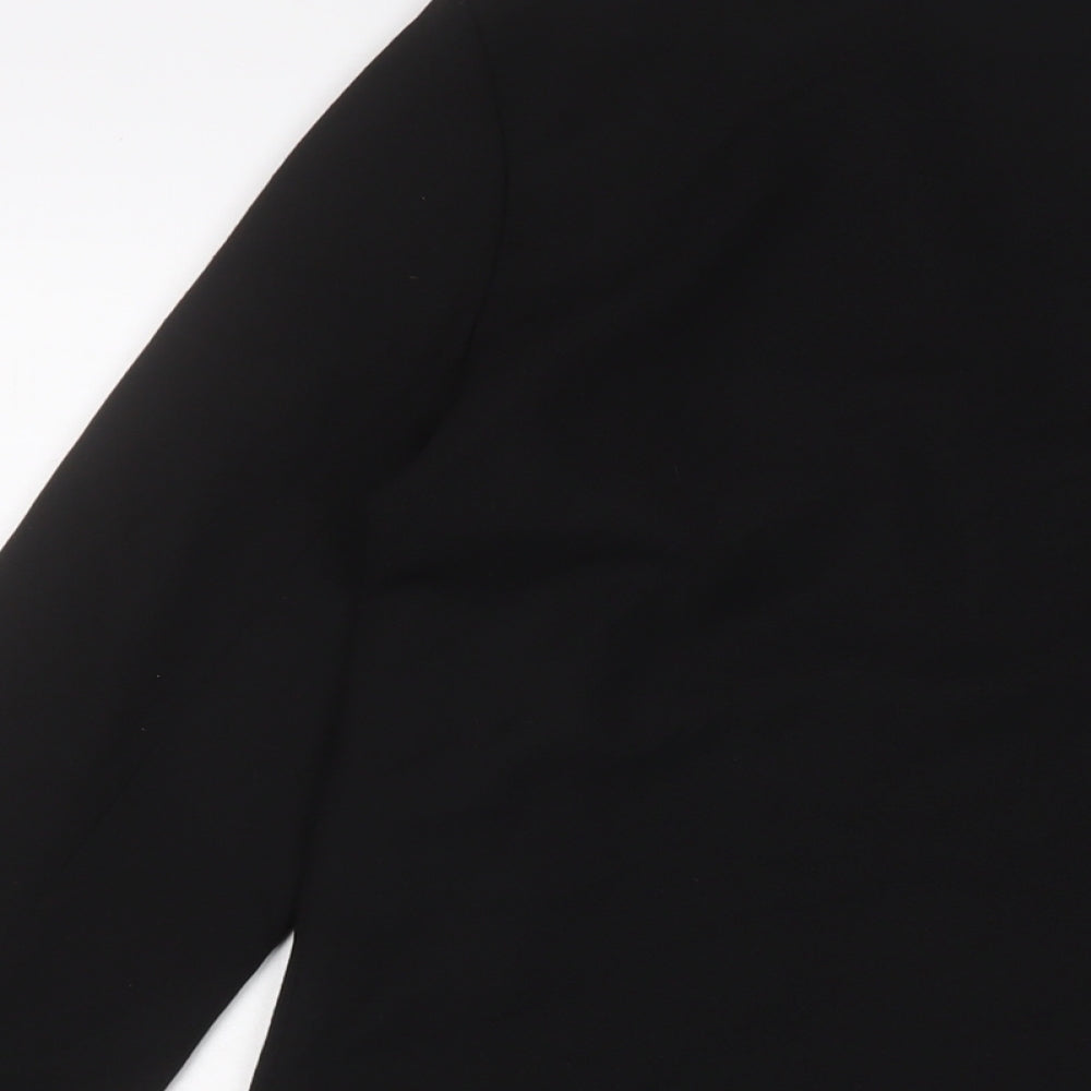Oasis Womens Black Jacket Blazer Size 10 - Open
