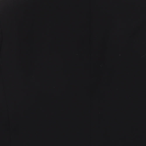 Marks and Spencer Mens Black Polyester Jacket Suit Jacket Size 44 Regular
