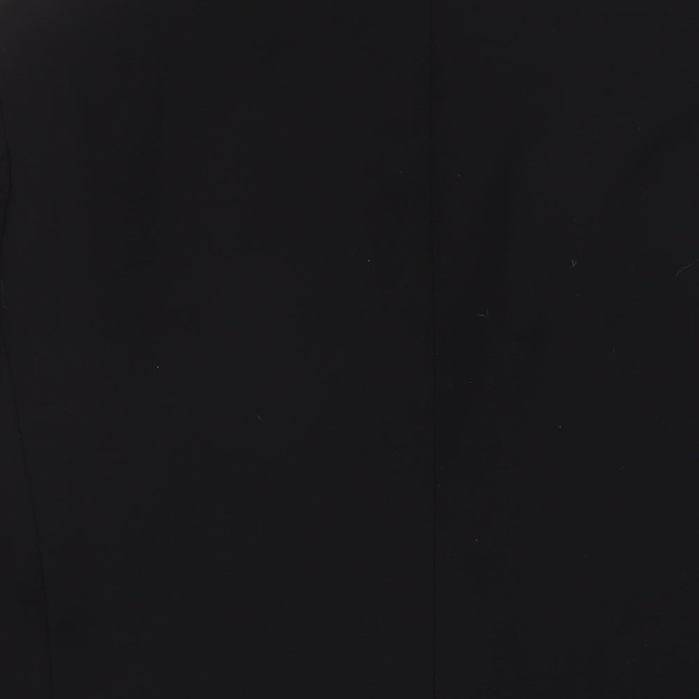 Marks and Spencer Mens Black Polyester Jacket Suit Jacket Size 44 Regular