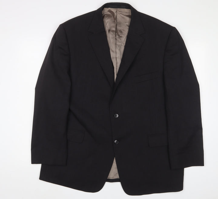 Marks and Spencer Mens Grey Wool Jacket Suit Jacket Size 46 Regular