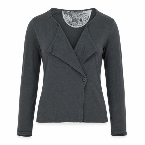 Sandwich Womens Grey Jacket Size XS Button - Logo