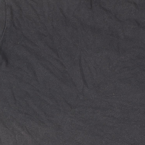 Larsson & Co Mens Blue Cotton Polo Size M Collared Button