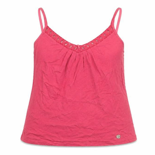 Betty Jackson Black Womens Pink Cotton Camisole T-Shirt Size 10 V-Neck
