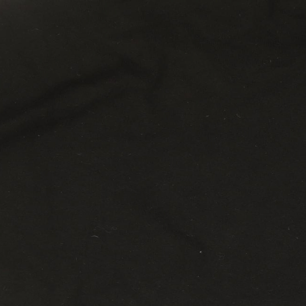 Hush Womens Black Round Neck Bamboo Pullover Jumper Size XL - Lightning Bolt