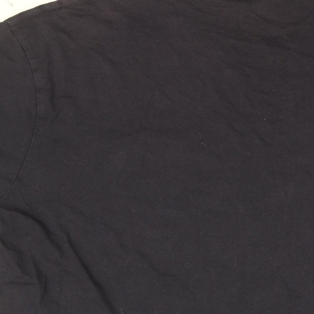 Polo Ralph Lauren Mens Blue Cotton T-Shirt Size L Round Neck